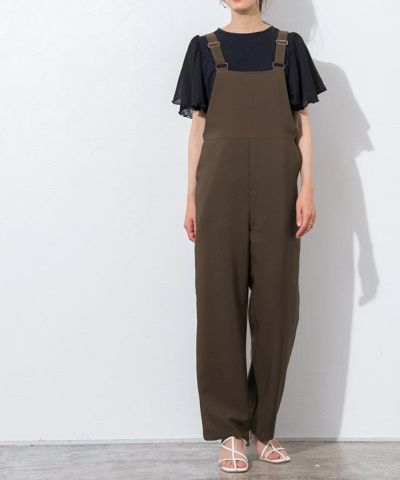 【ぴえろ】バッククロスサロペット サロペット・オーバーオール《公式》Pierrot(ピエロ) レディース