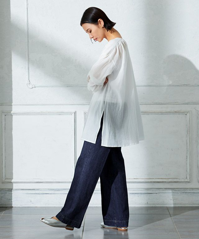 専用 colpierrot コルピエロ 20AWセンタープレスフレアーパンツ lpta67439_3.jpg