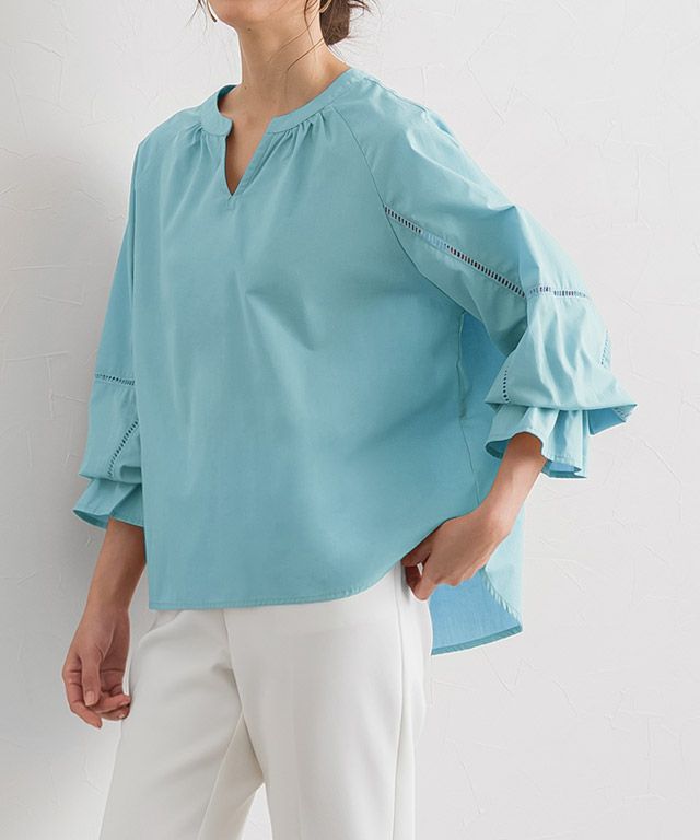 163cm / ミントブルー / M