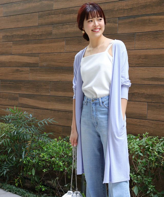 157cm / アイスブルー / ミドル丈 / M