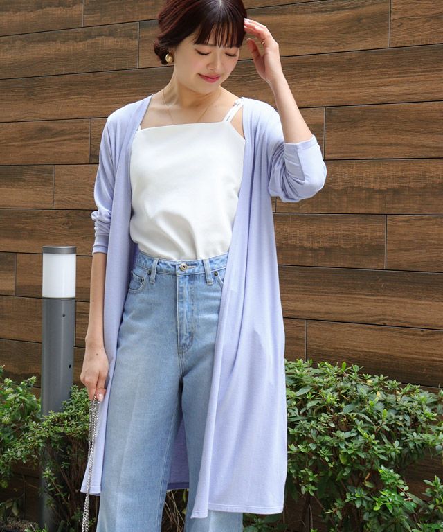 157cm / アイスブルー / ミドル丈 / M