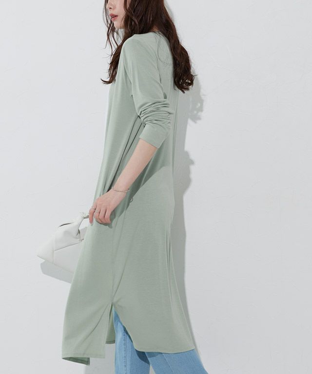 166cm / ミント / ロング丈 / M