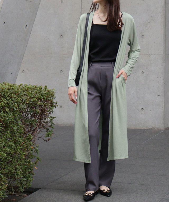 163cm / ミント / ロング丈 / M