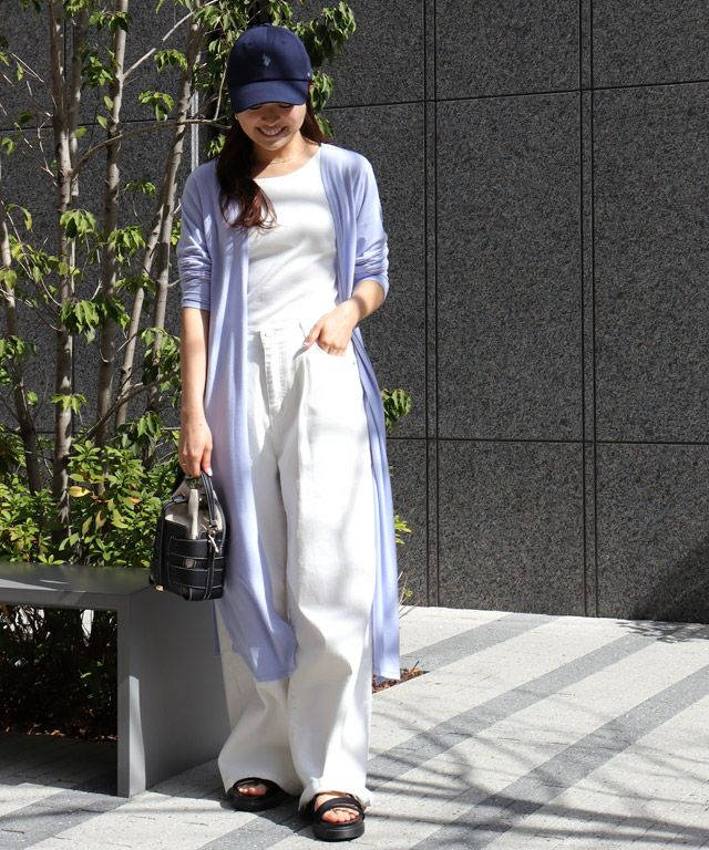 157cm / アイスブルー / ロング丈 / M