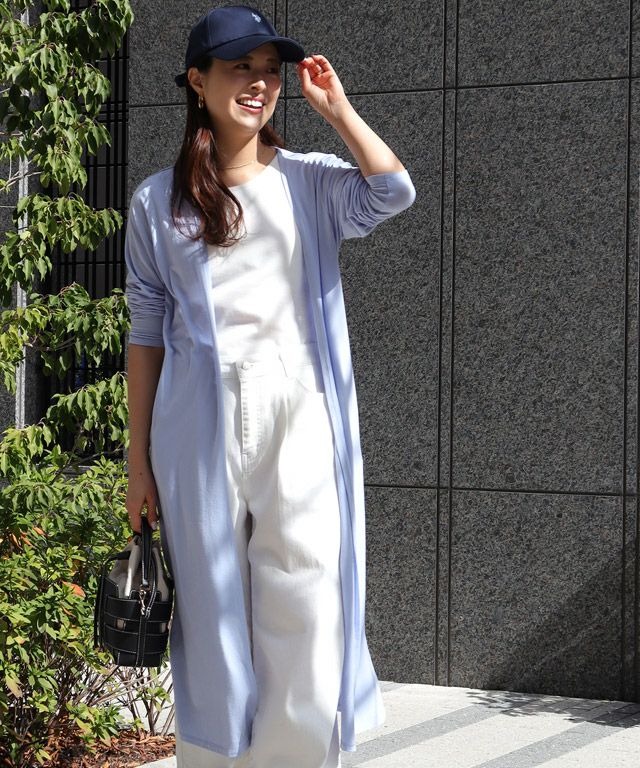 157cm / アイスブルー / ロング丈 / M