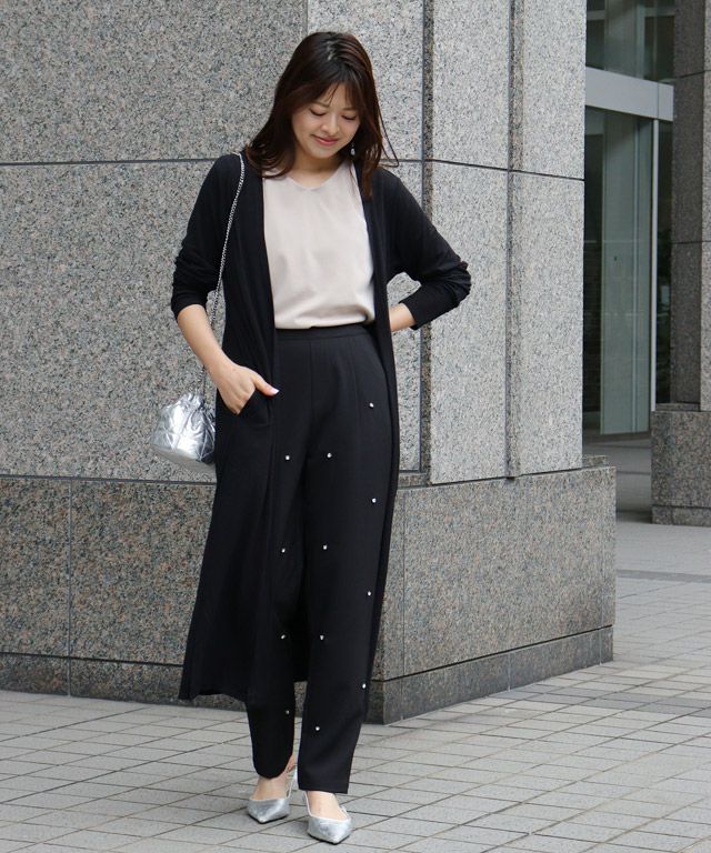 157cm / ブラック / ロング丈 / M