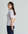 166cm / アイスラベンダーグレー / ボートネック / M