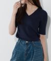 166cm / オフホワイト / Vネック / M
