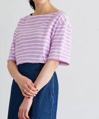 カラーボーダーTシャツ