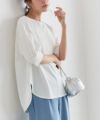 パフスリーブチュニックTシャツ