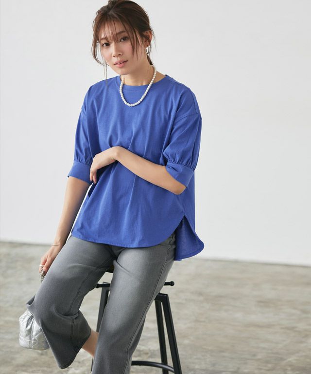 166cm / ブルー / M