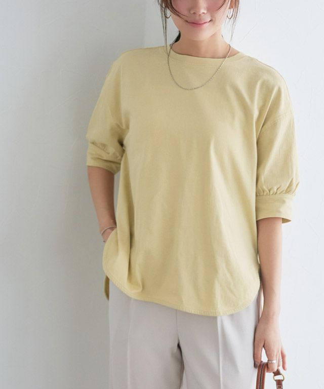 166cm / クリームイエロー / M