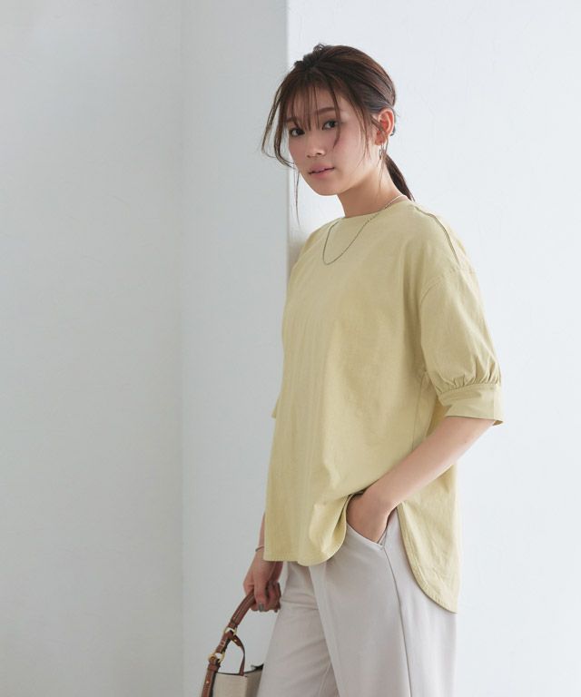 166cm / クリームイエロー / M