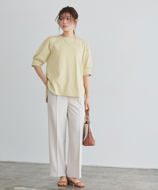 166cm / クリームイエロー / M