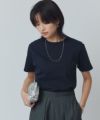 166cm / ダークネイビー / Uネック / M