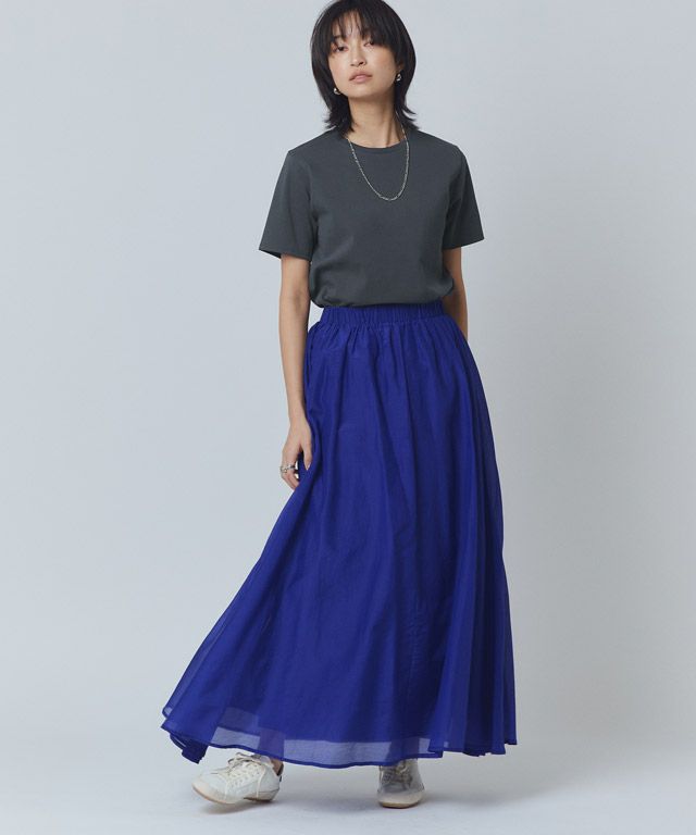 166cm / チャコール / Uネック / M