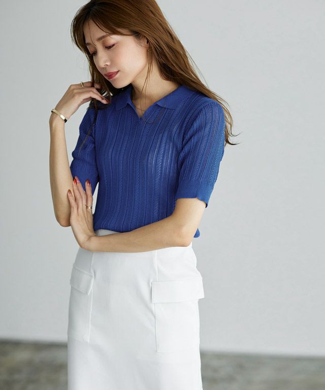 165cm / ブルー / M