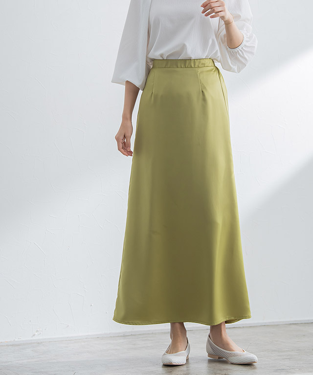 2丈から選べるサテンナロースカート