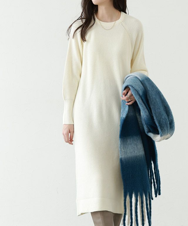 新品✨ニットワンピース　シンプル♡パフスリーブ　春 Amazon.co.jp: [PlaisteL] セクシー リブ ニット ワンピース