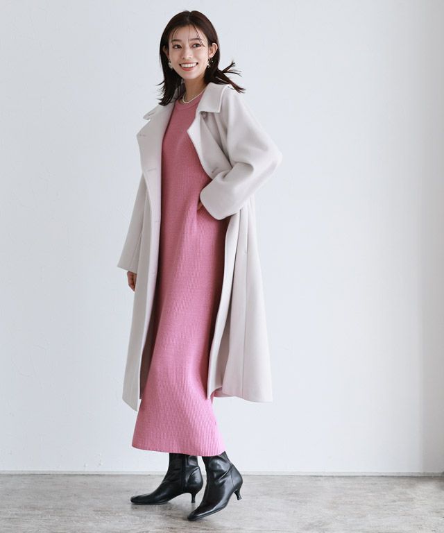 新品✨ニットワンピース　シンプル♡パフスリーブ　春 Amazon.co.jp: [PlaisteL] セクシー リブ ニット ワンピース