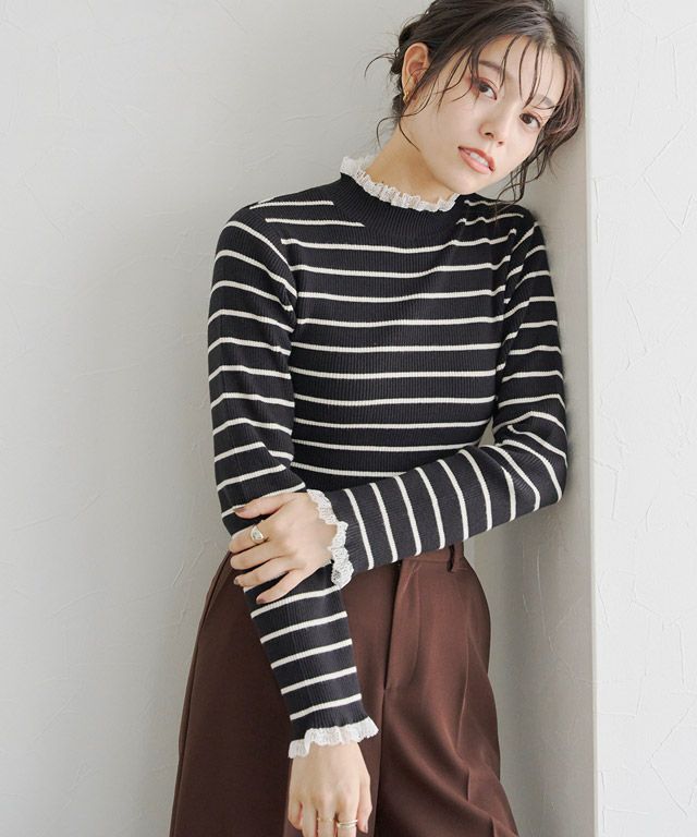 167cm / ライトグレー×ホワイト / M