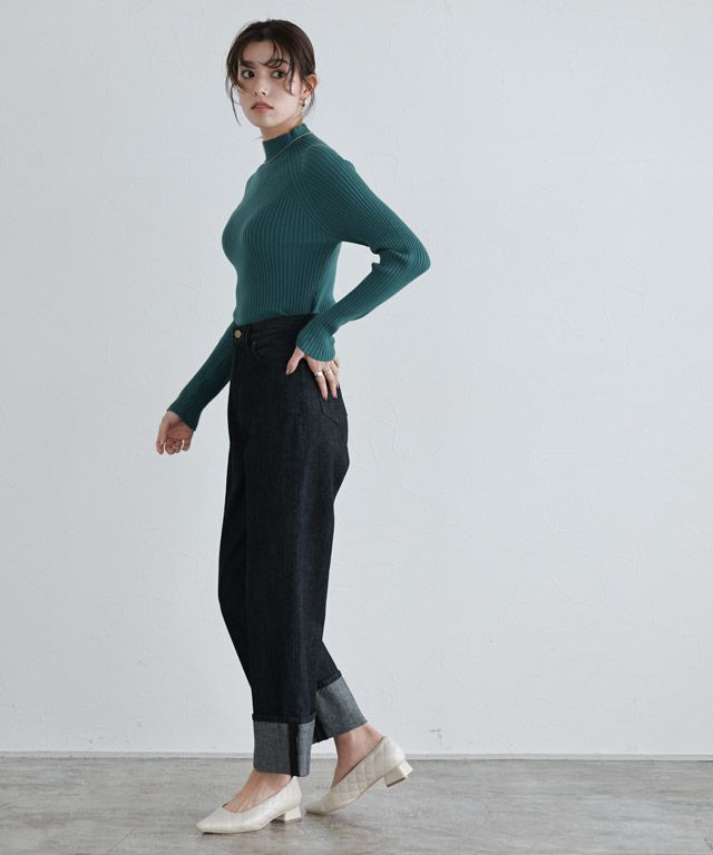 167cm / ブルーグリーン / M