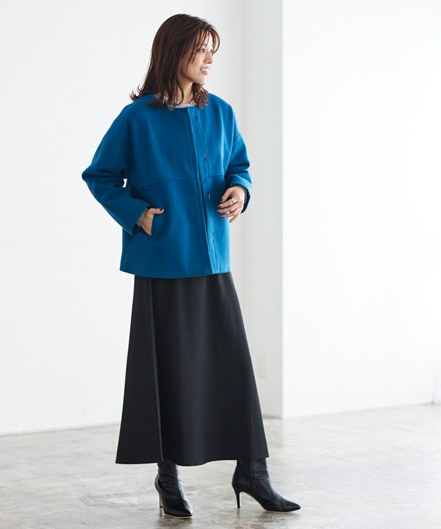 167cm / ロング丈 / ブラック / M