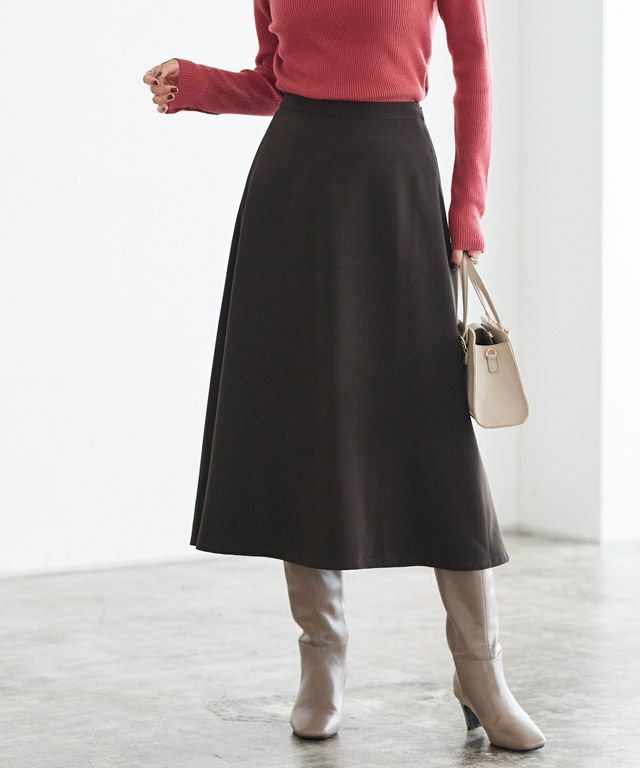 167cm / ミドル丈 / ブラウン / M