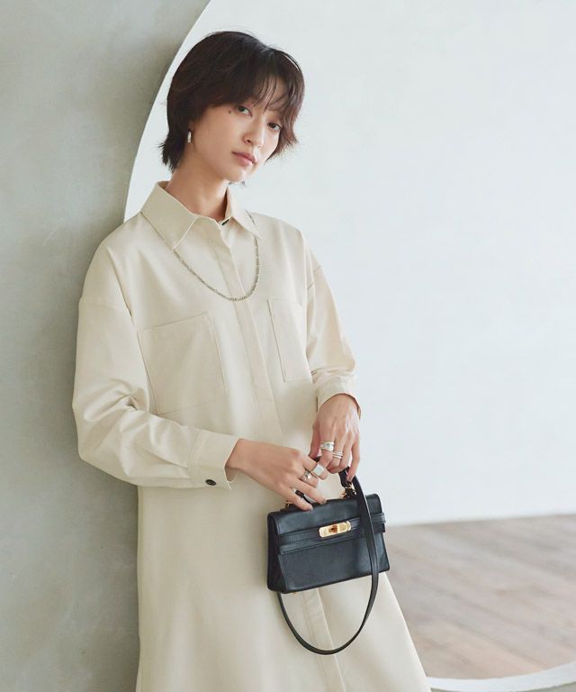 166cm / アイボリー / M