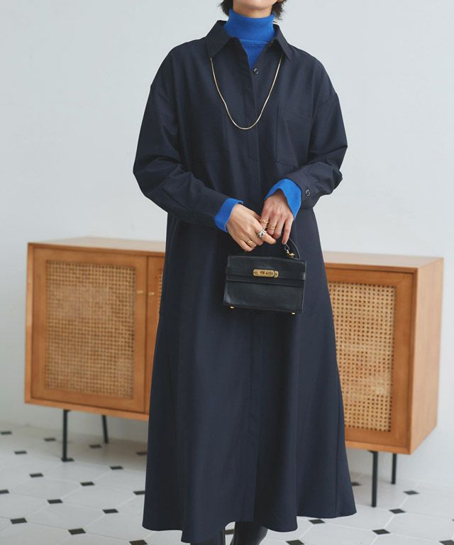 166cm / ダークネイビー / M