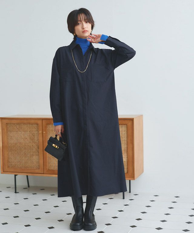 166cm / ダークネイビー / M