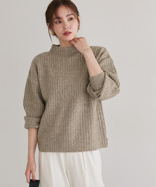 167cm / 杢モカベージュ / M