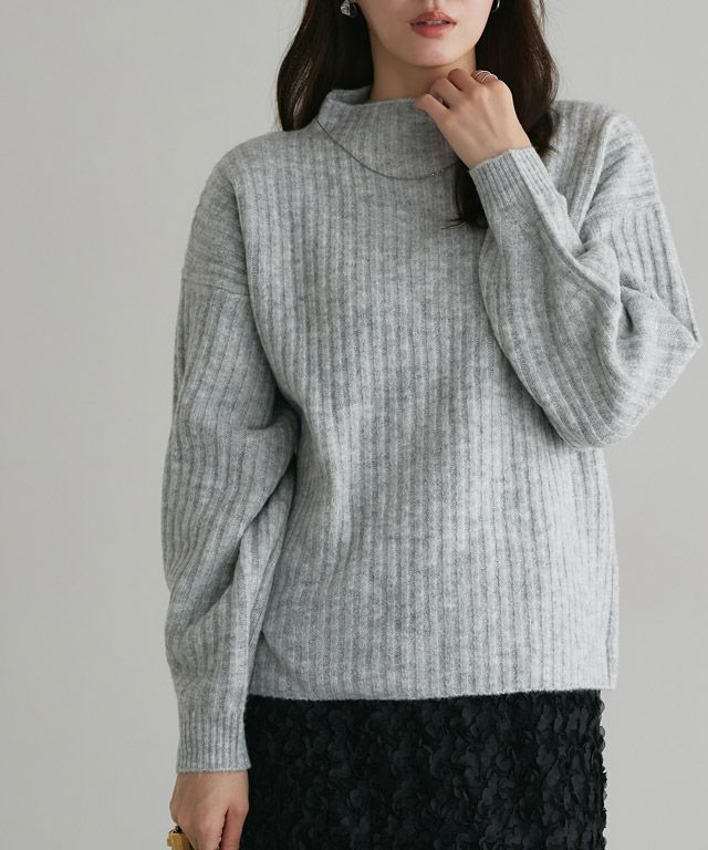 167cm / 杢ライトグレー / M