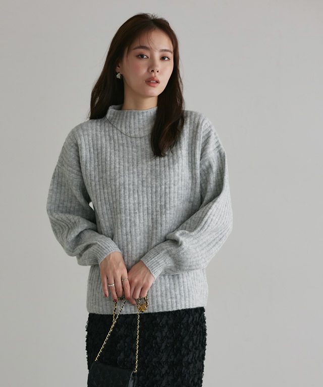 167cm / 杢ライトグレー / M