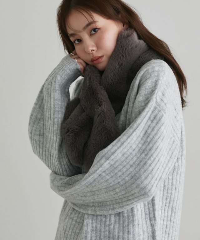 167cm / 杢ライトグレー / M