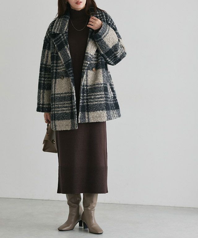 167cm / ダークブラウン / M