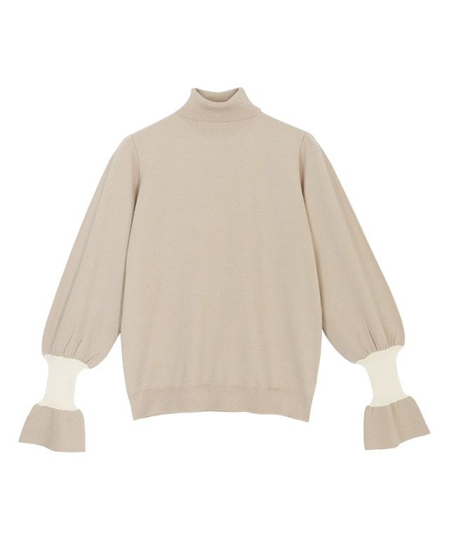 新作入荷20％Off クルーネックシャツ L ベージュ クリーム ターコイズ