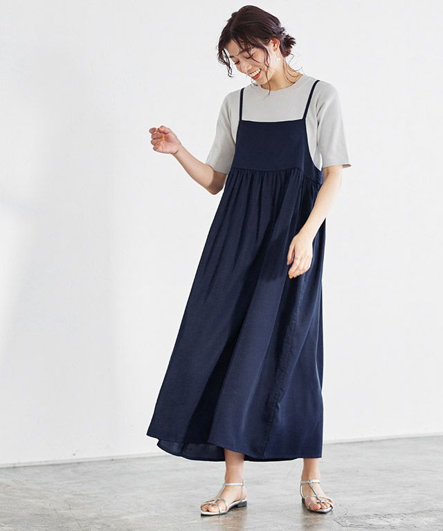 長袖 ウエストゴム ワンピース　2way or2212-031010_p2.jpg