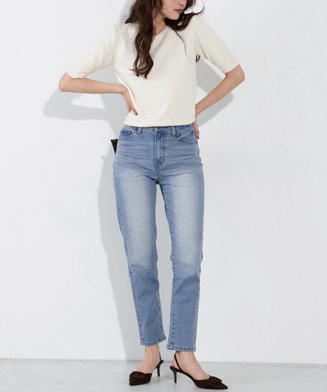 166cm / サックス / M