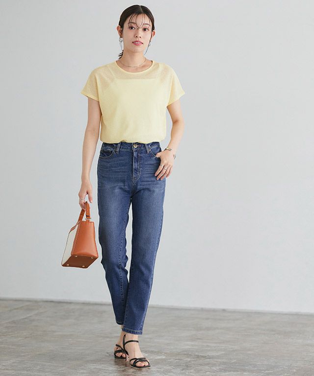 167cm / サックス / M