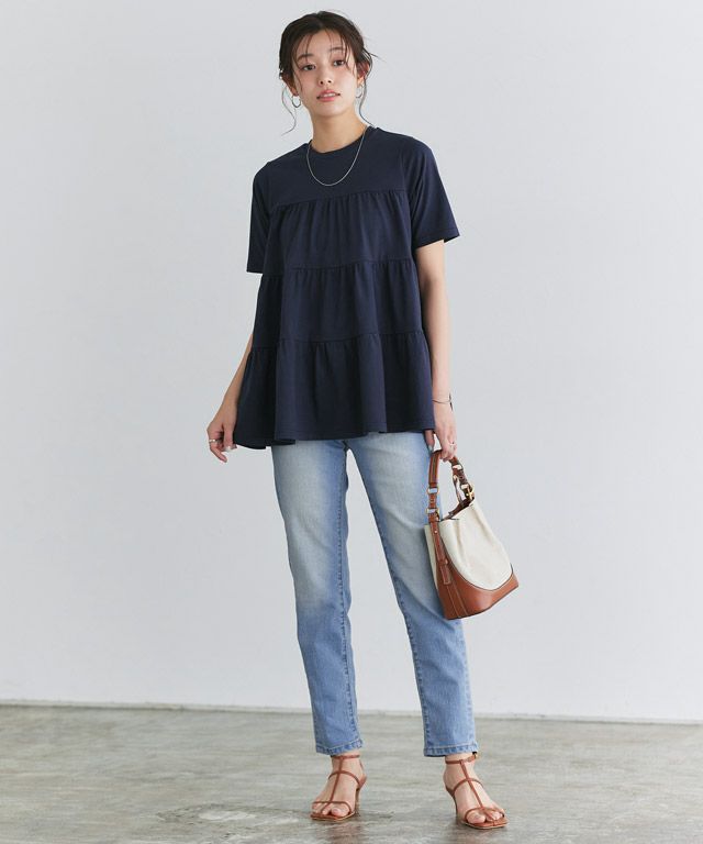 167cm / サックス / M
