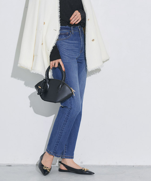 167cm / サックス / M