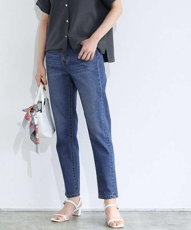 167cm / サックス / M