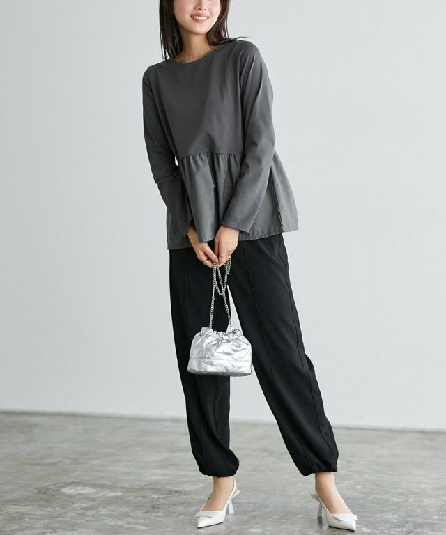 コットンギャザースカート | Waltz | STUNNING LURE online shop
