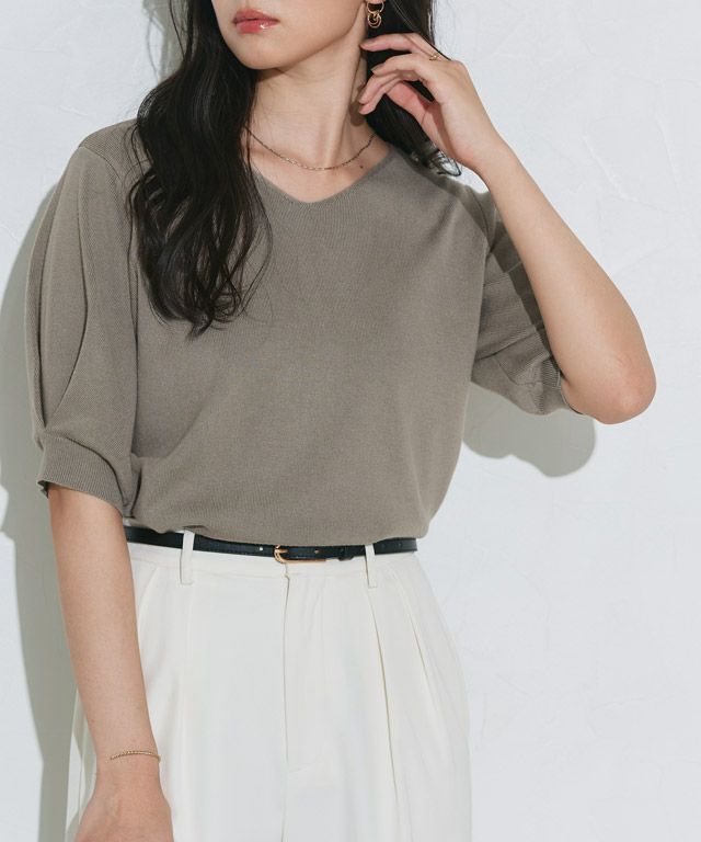 166cm / グレージュ / M