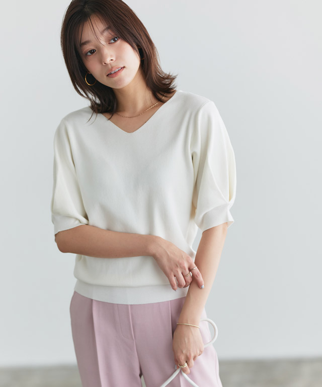 167cm / オフホワイト / M