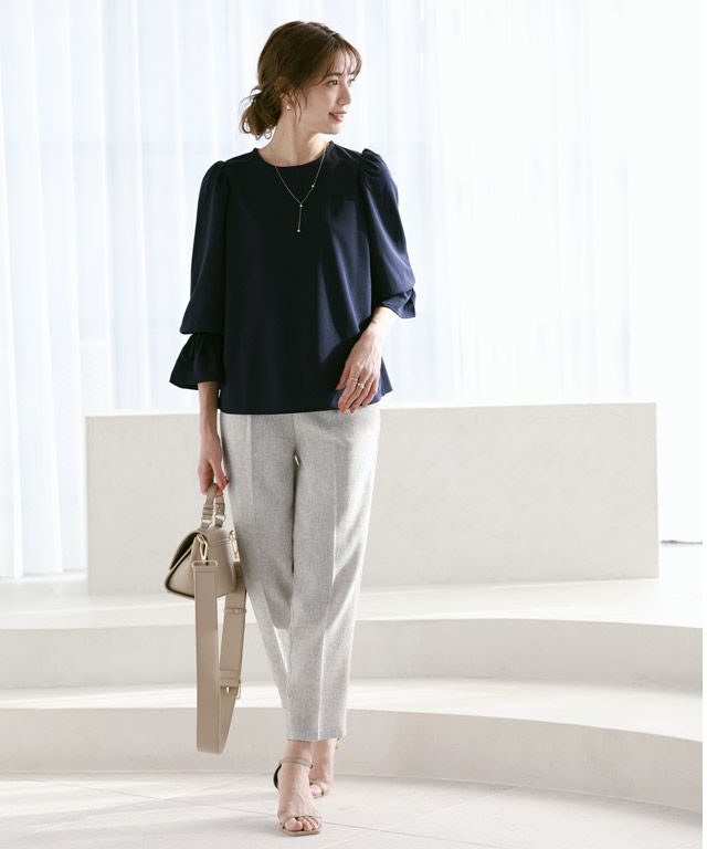 アメリヴィンテージ　サマーツイードパンツ DEFORMATION SUMMER TWEED PANTS