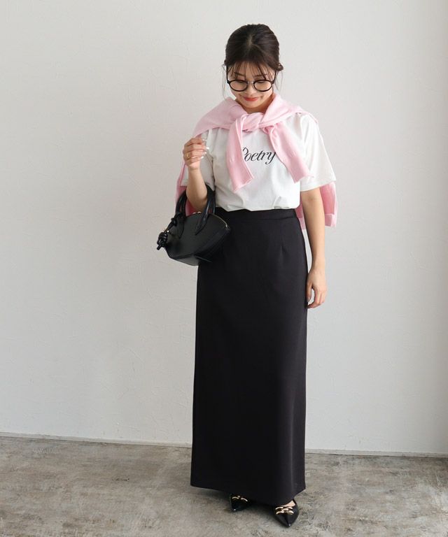 150cm / B / オフホワイト×チャコール / M