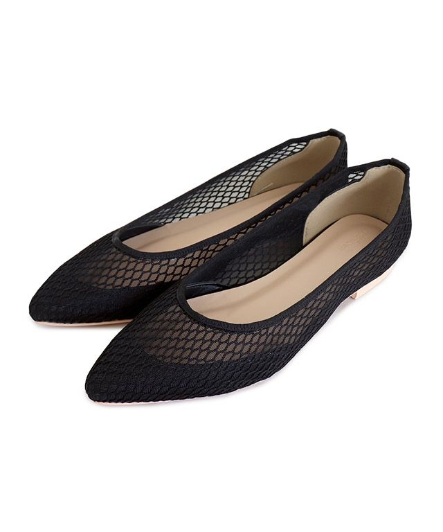 Senso メッシュ フラットシューズ | ブラック | FARFETCH JP