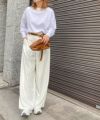 166cm / オフホワイト / M